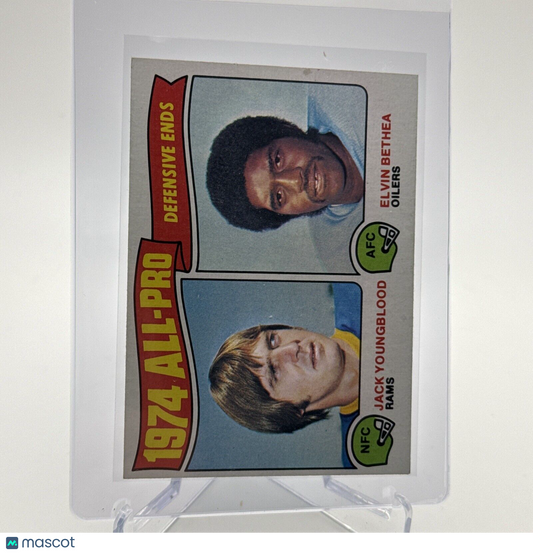 1975 Topps 1974 All-Pro Defensive Ends Card #213 NM Quality #6 FREE SHIPPING
