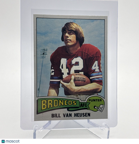 1975 Topps Bill Van Heusen Football Card #267 NM Quality #2 FREE SHIPPING