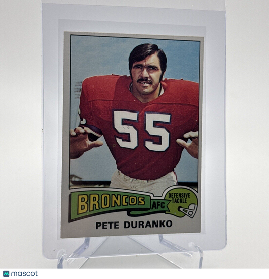 1975 Topps Pete Duranko Football Card #187 NM Quality #10 FREE SHIPPING