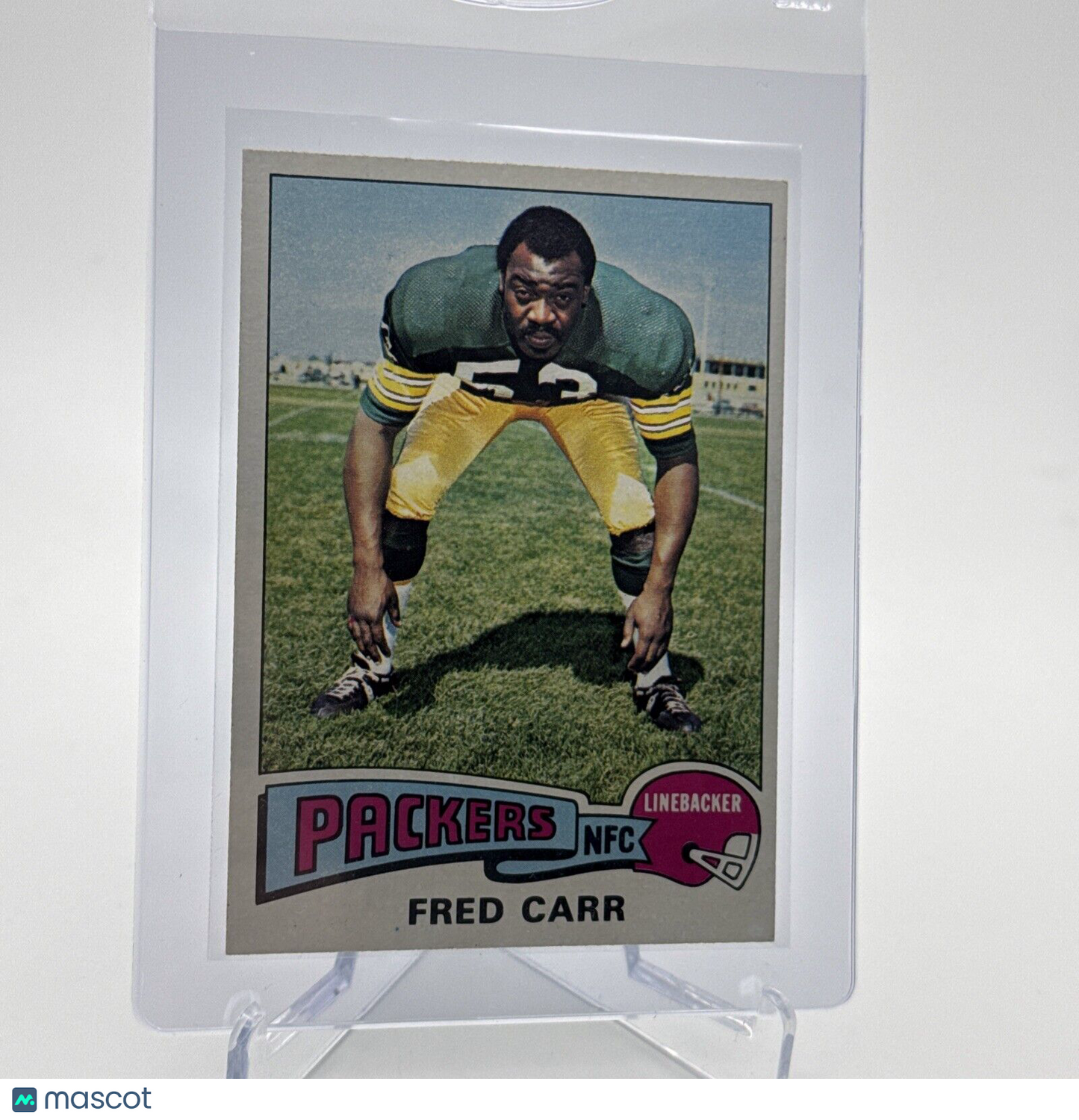 1975 Topps Fred Carr Football Card #233 NM Quality #3 FREE SHIPPING