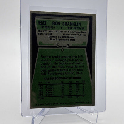 1975 Topps Ron Shanklin Football Card #264 NM Quality #5 FREE SHIPPING