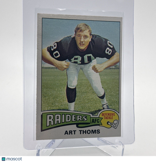 1975 Topps Art Thoms Football Card #123 NM Quality #4 FREE SHIPPING
