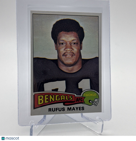 1975 Topps Rufus Mayes Football Card #168 NM Quality #5 FREE SHIPPING