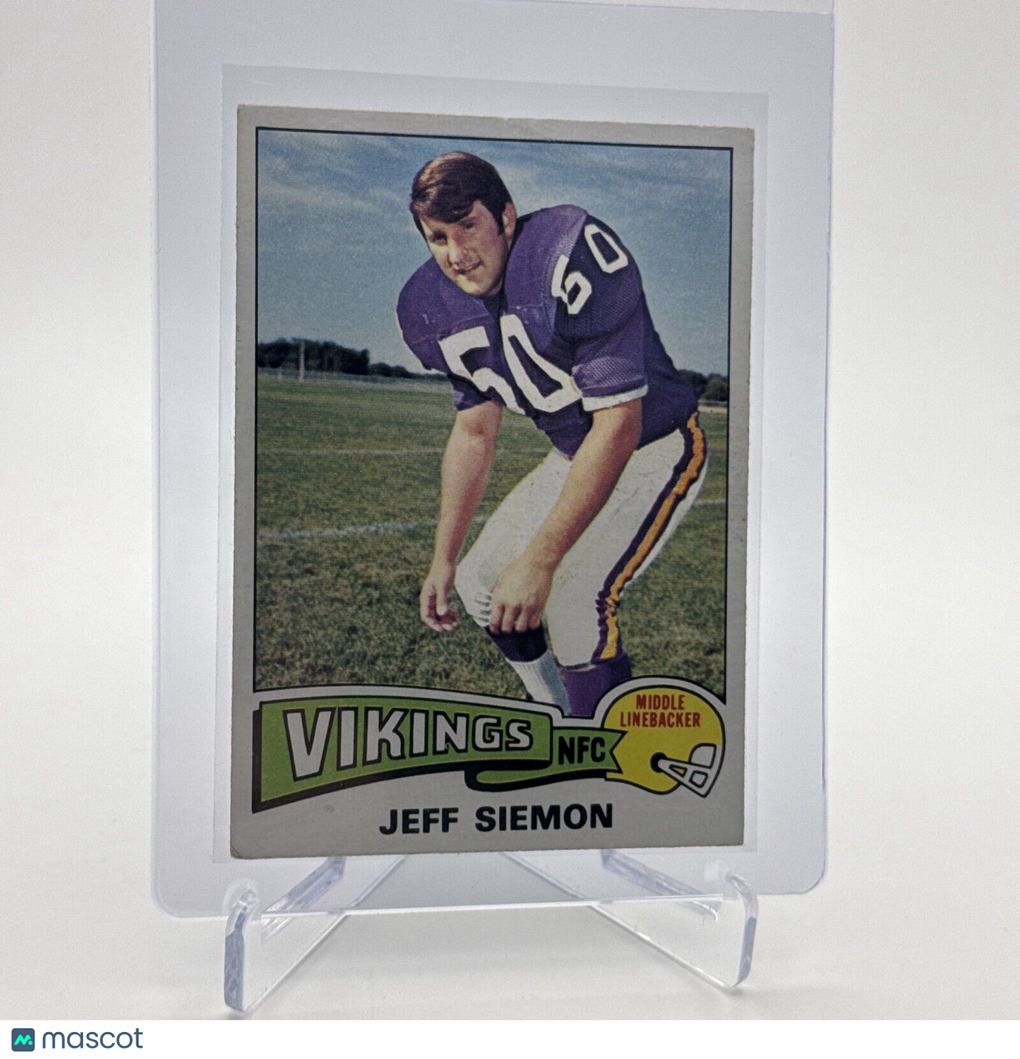 1975 Topps Jeff Siemon Football Card #268 NM Quality FREE SHIPPING