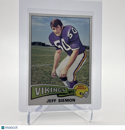 1975 Topps Jeff Siemon Football Card #268 NM Quality FREE SHIPPING