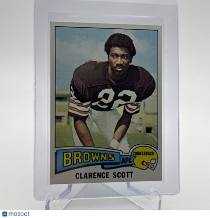 1975 Topps Clarence Scott Football Card #164 NM Quality #5 FREE SHIPPING
