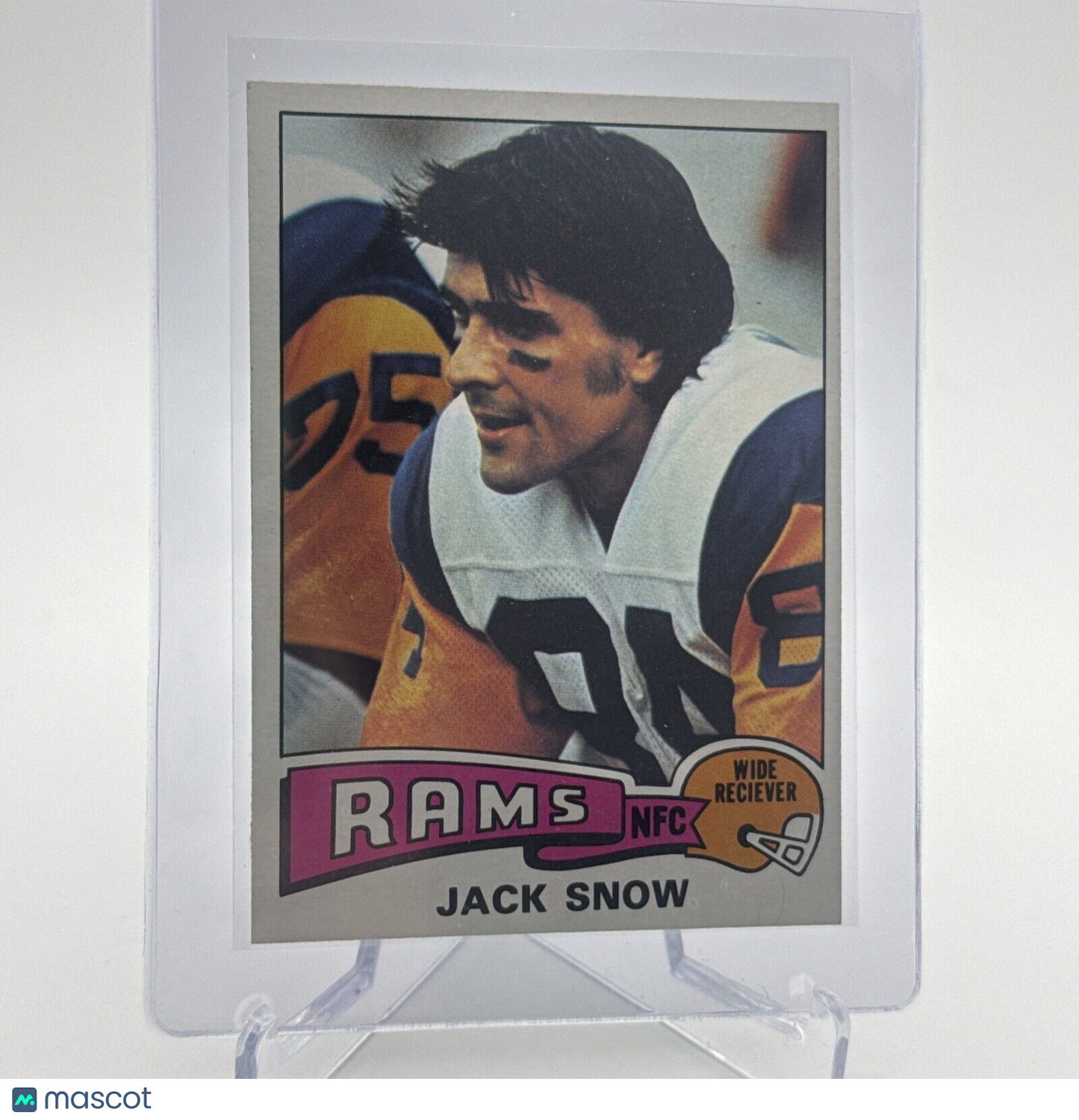 1975 Topps Jack Snow Football Card #258 NM Quality FREE SHIPPING