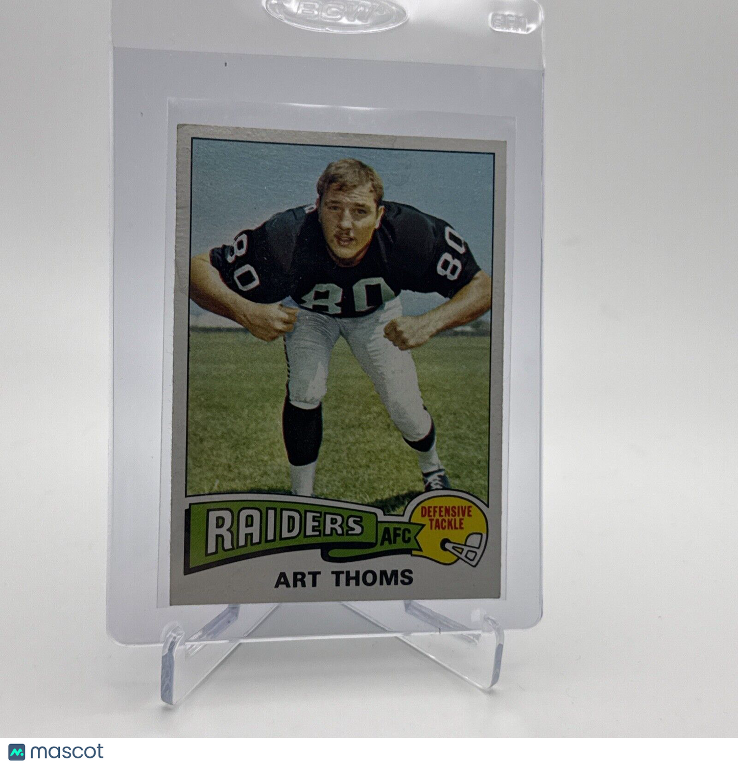 1975 Topps Art Thoms Football Card #123 NM Quality #3 FREE SHIPPING
