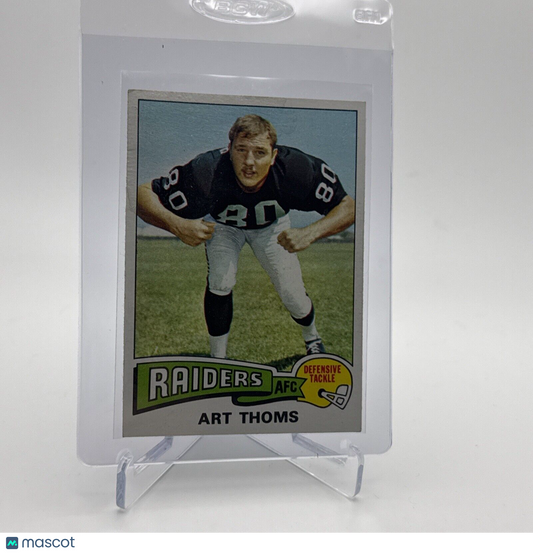 1975 Topps Art Thoms Football Card #123 NM Quality #3 FREE SHIPPING