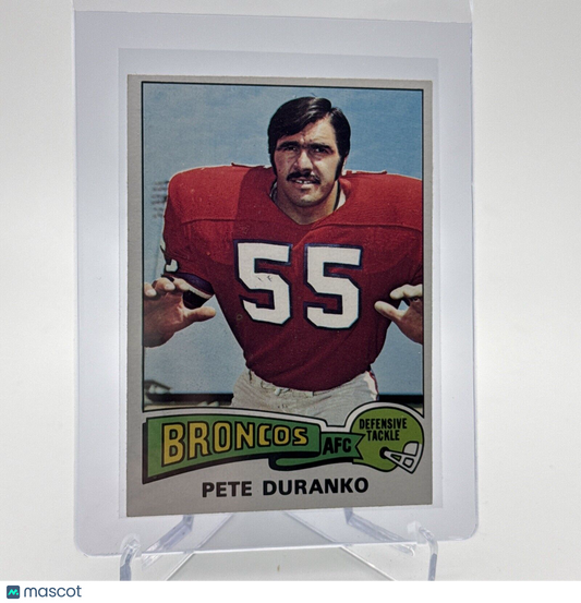 1975 Topps Pete Duranko Football Card #187 NM Quality #7 FREE SHIPPING