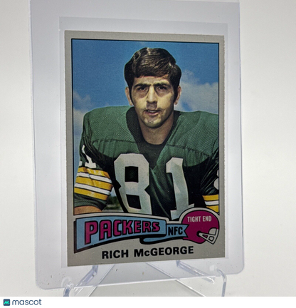 1975 Topps Rich McGeorge Football Card #178 NM Quality #9 FREE SHIPPING