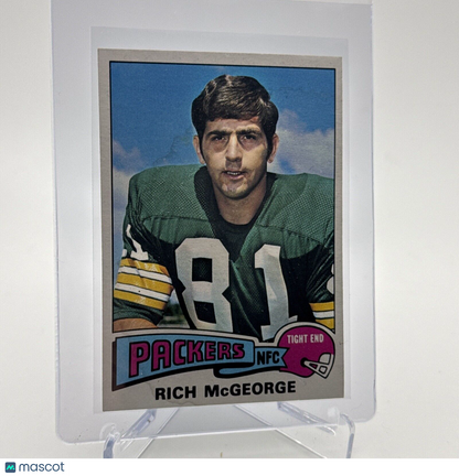 1975 Topps Rich McGeorge Football Card #178 NM Quality #7 FREE SHIPPING