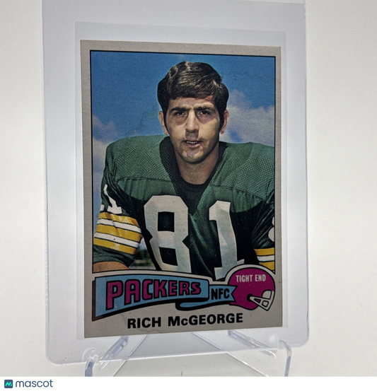 1975 Topps Rich McGeorge Football Card #178 NM Quality #7 FREE SHIPPING