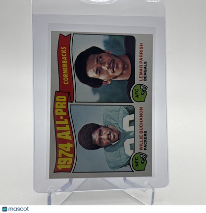 1975 Topps 1974 All-Pro Cornerbacks Football Card #221 NM #5  FREE SHIPPING