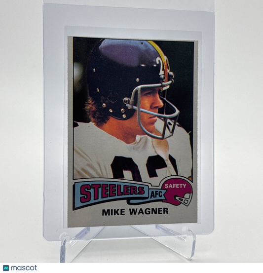 1975 Topps Mike Wagner Football Card #153 NM Quality #5 FREE SHIPPING
