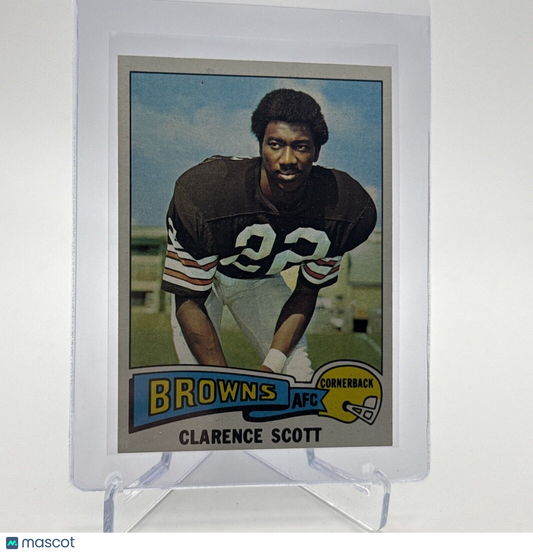 1975 Topps Clarence Scott Football Card #164 NM Quality #4 FREE SHIPPING