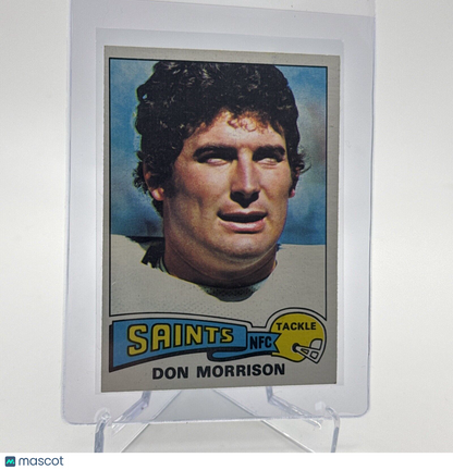 1975 Topps Don Morrison Football Card #242 NM Quality #3 FREE SHIPPING