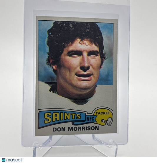 1975 Topps Don Morrison Football Card #242 NM Quality #3 FREE SHIPPING