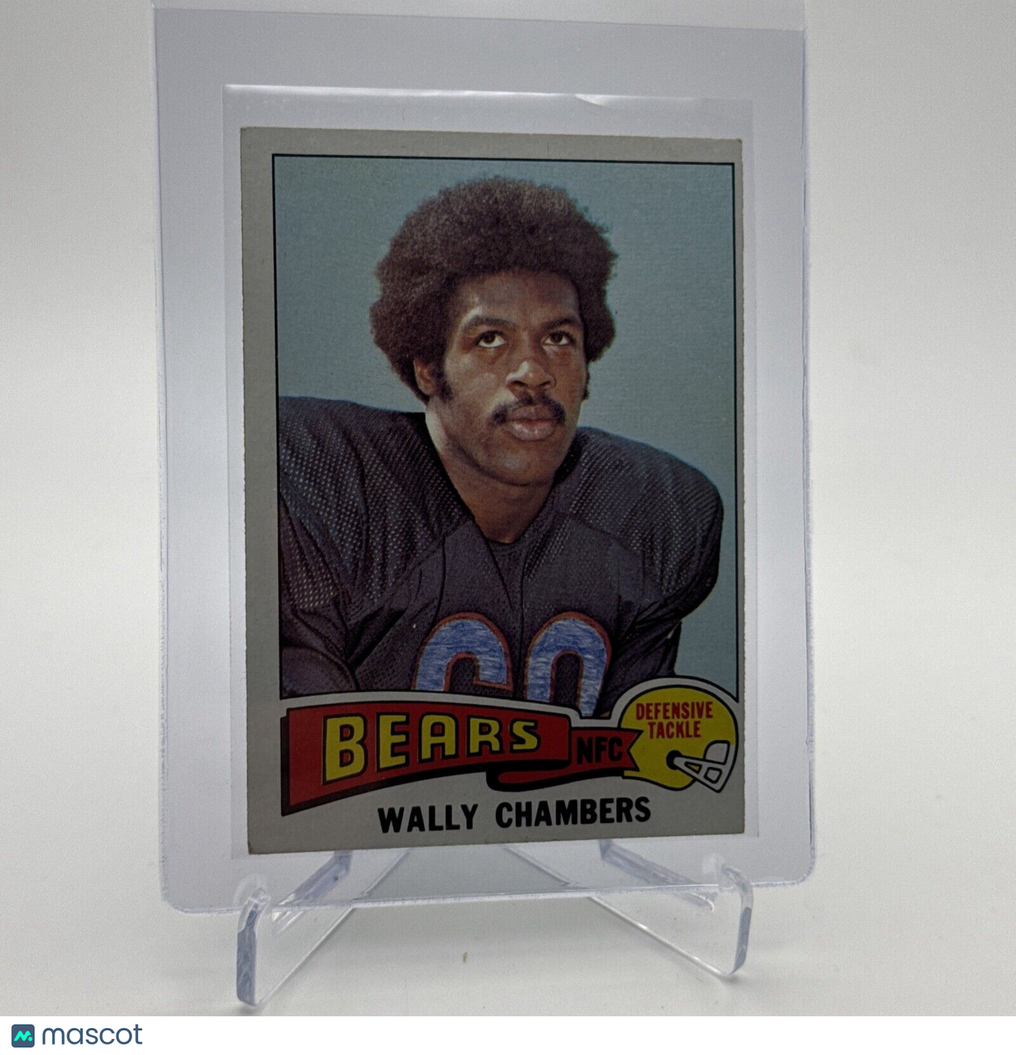 1975 Topps Wally Chambers Football Card #155 NM Quality #6 FREE SHIPPING