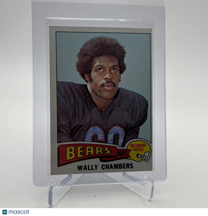 1975 Topps Wally Chambers Football Card #155 NM Quality #6 FREE SHIPPING