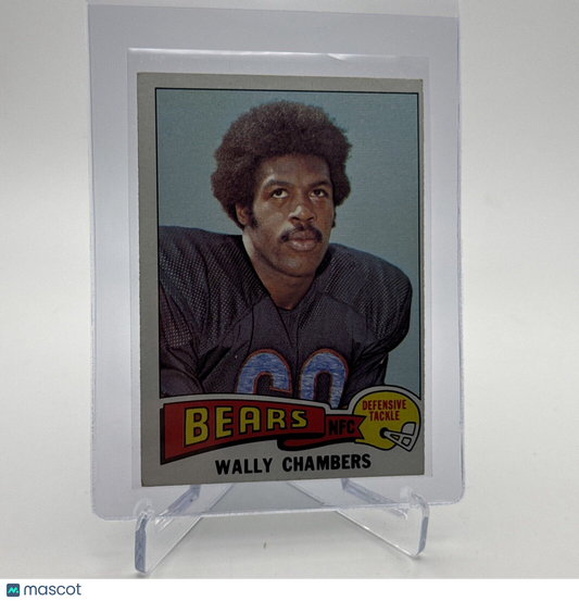 1975 Topps Wally Chambers Football Card #155 NM Quality #6 FREE SHIPPING