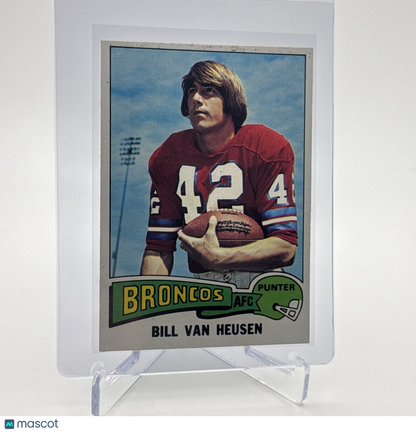 1975 Topps Bill Van Heusen Football Card #267 NM Quality FREE SHIPPING