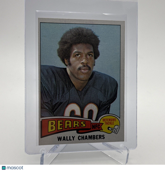 1975 Topps Wally Chambers Football Card #155 NM Quality #7 FREE SHIPPING