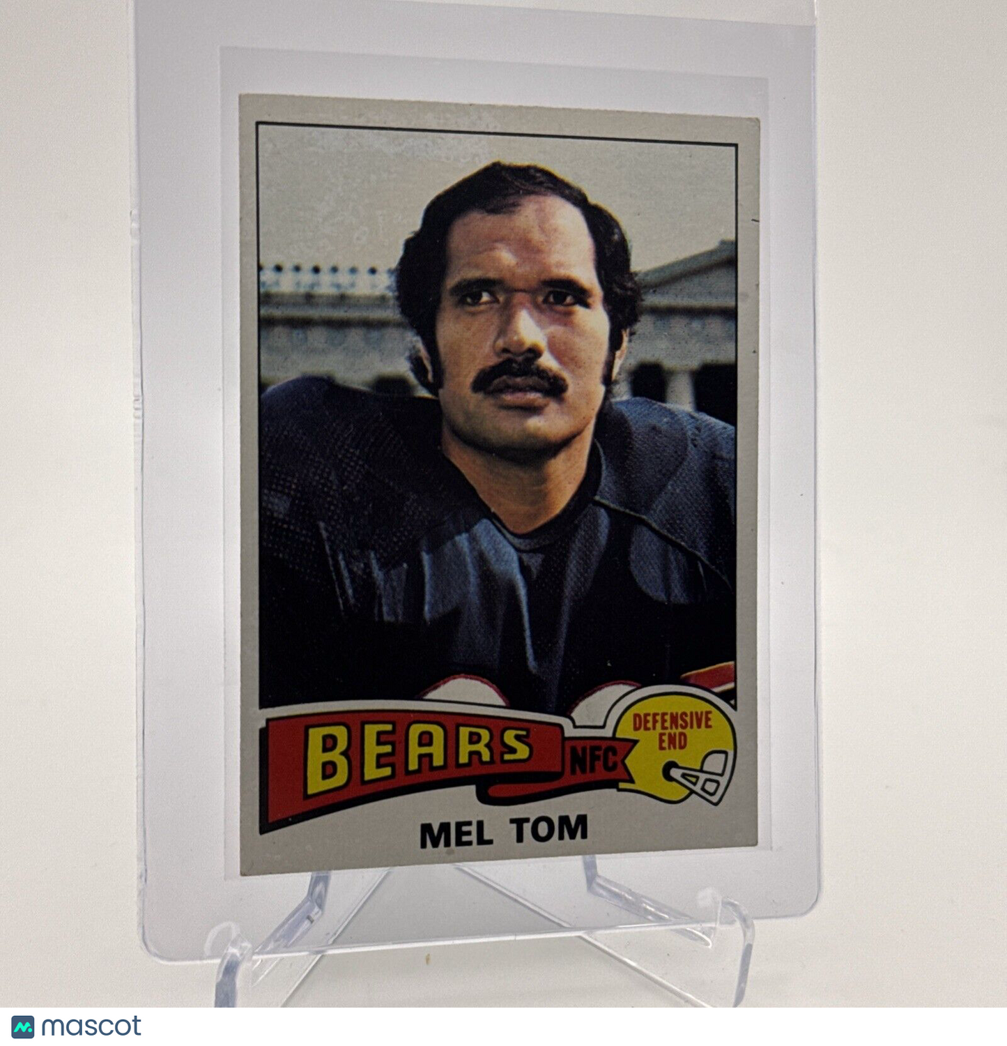 1975 Topps Mel Tom Football Card #184 NM Quality #6 FREE SHIPPING