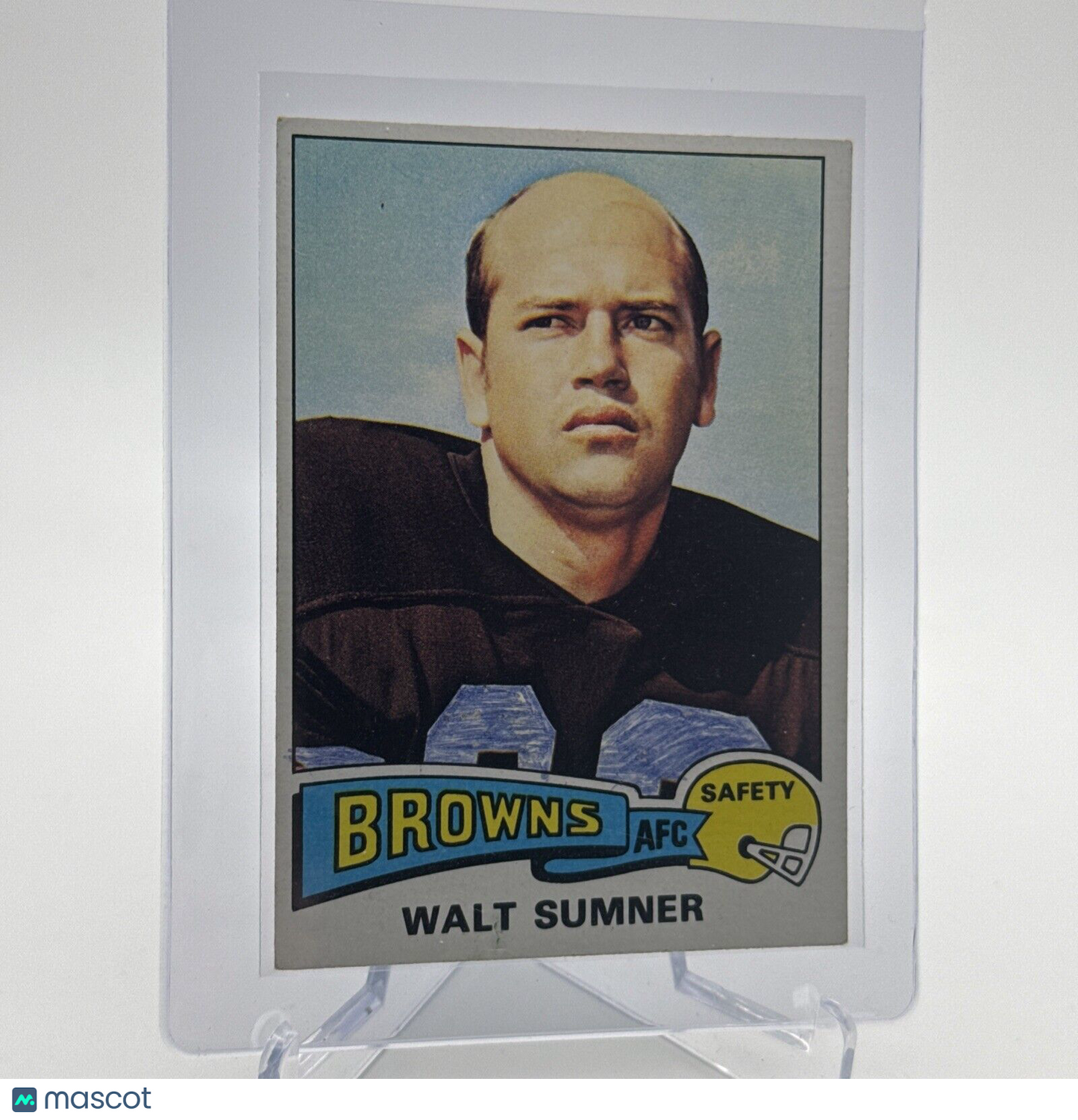 1975 Topps Walt Sumner Football Card #137 NM Quality #5 FREE SHIPPING