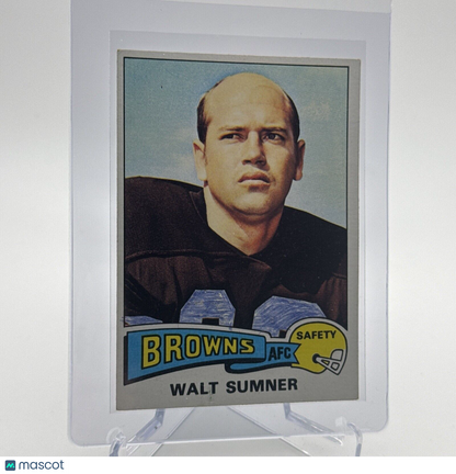 1975 Topps Walt Sumner Football Card #137 NM Quality #5 FREE SHIPPING