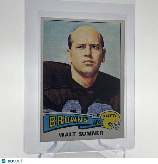 1975 Topps Walt Sumner Football Card #137 NM Quality #5 FREE SHIPPING