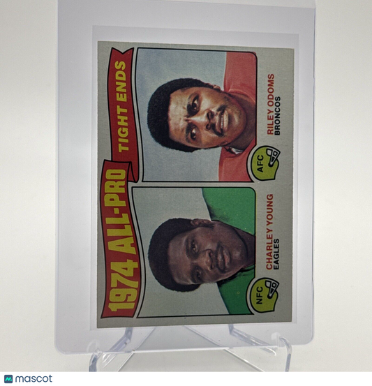 1975 Topps 1974 All-Pro Tight Ends Football Card #207 NM Quality 4 FREE SHIPPING