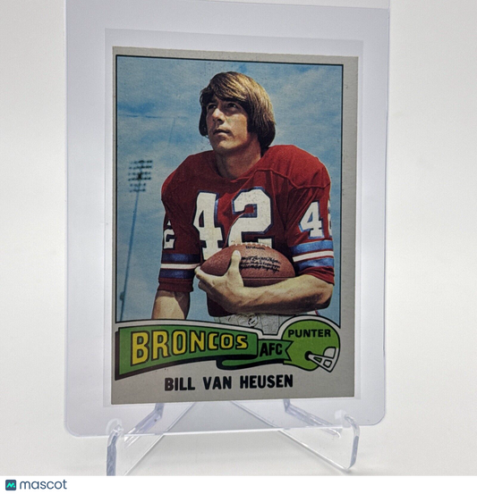 1975 Topps Bill Van Heusen Football Card #267 NM Quality #4 FREE SHIPPING