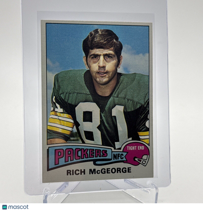 1975 Topps Rich McGeorge Football Card #178 NM Quality #8 FREE SHIPPING