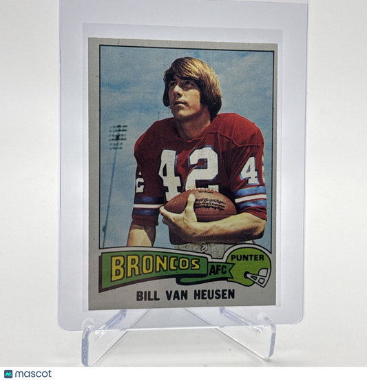 1975 Topps Bill Van Heusen Football Card #267 NM Quality #3 FREE SHIPPING