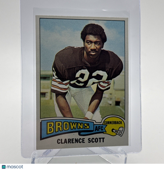 1975 Topps Clarence Scott Football Card #164 NM Quality #6 FREE SHIPPING