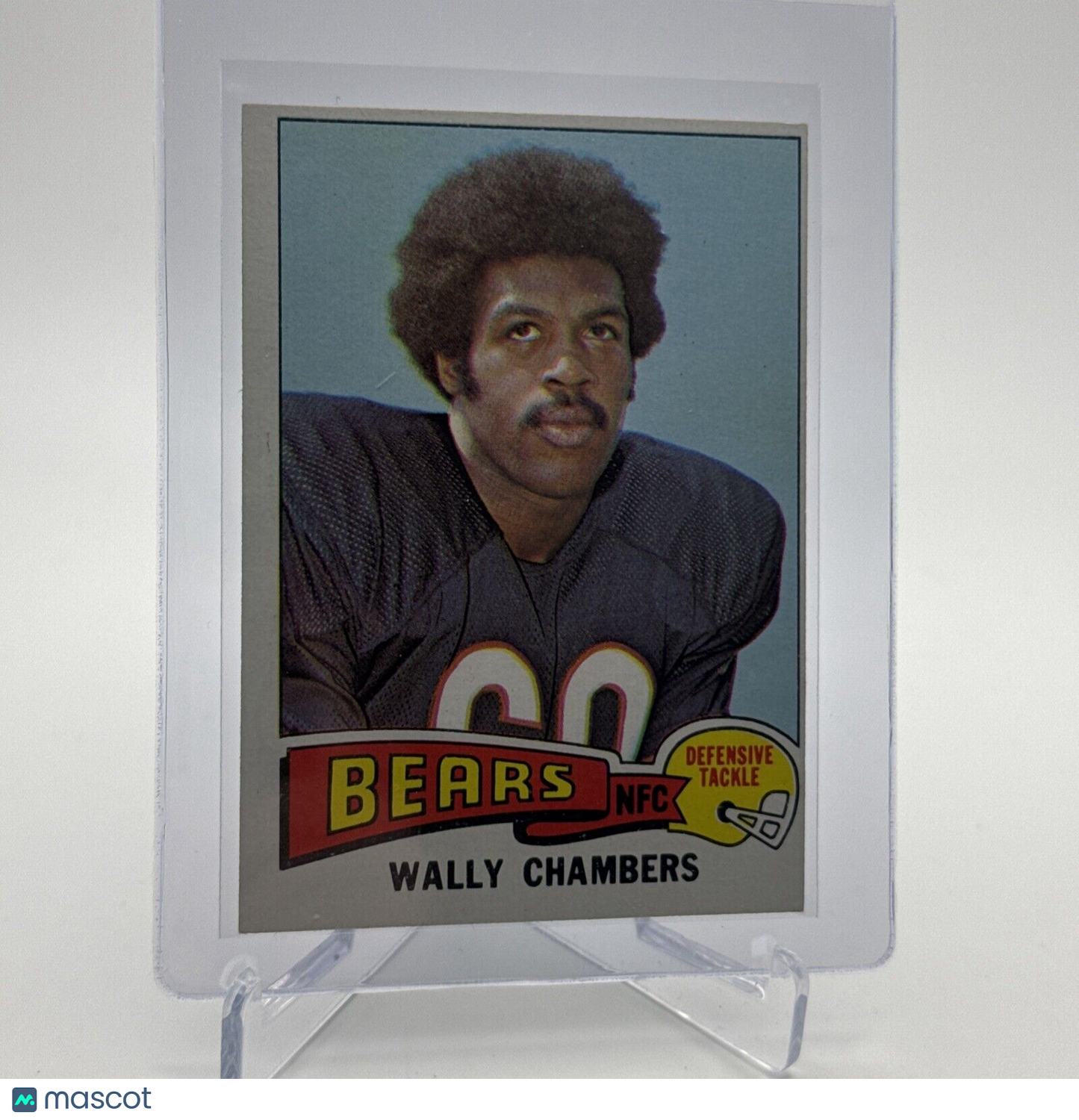 1975 Topps Wally Chambers Football Card #155 NM Quality #5 FREE SHIPPING