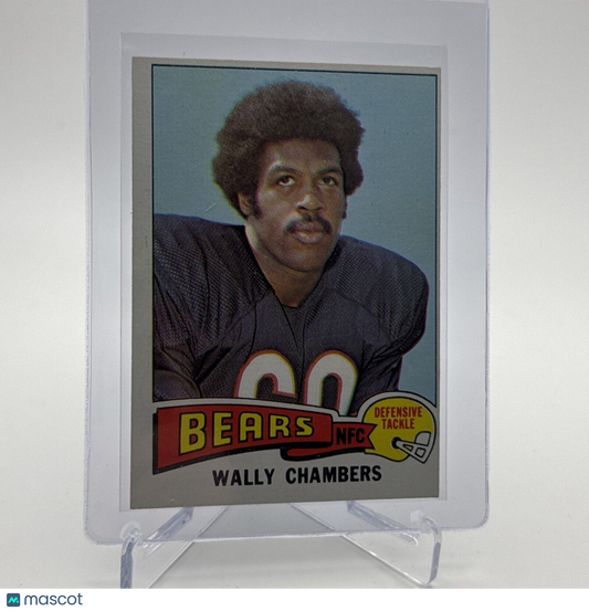 1975 Topps Wally Chambers Football Card #155 NM Quality #5 FREE SHIPPING