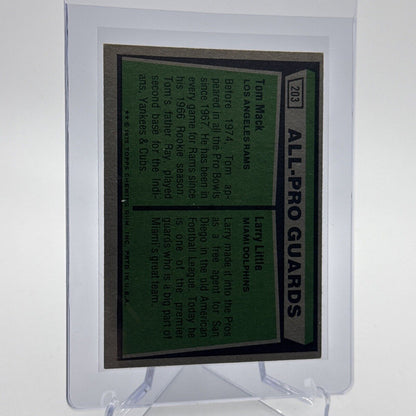 1975 Topps 1974 All-Pro Guards Football Card #203 NM Quality #3 FREE SHIPPING