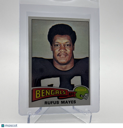 1975 Topps Rufus Mayes Football Card #168 NM Quality #2 FREE SHIPPING