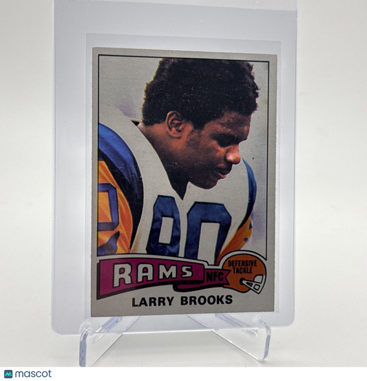 1975 Topps Larry Brooks Football Card #231 NM Quality #4 FREE SHIPPING