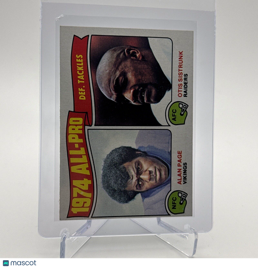 1975 Topps 1974 All-Pro Defensive Tackles Card #214 NM Quality #3 FREE SHIPPING