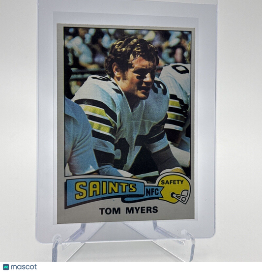 1975 Topps Tom Myers Football Card #191 NM Quality #3 FREE SHIPPING