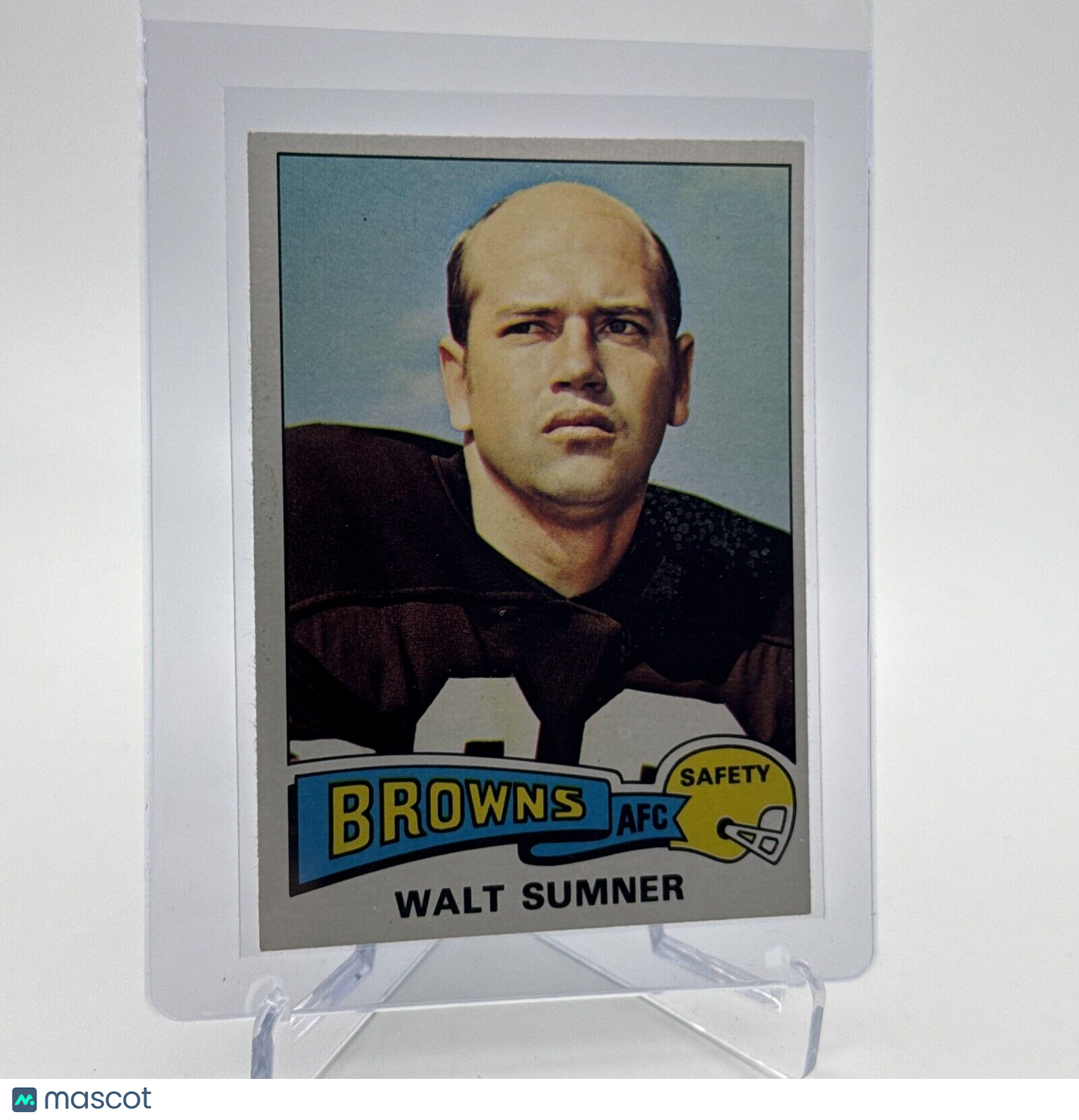 1975 Topps Walt Sumner Football Card #137 NM Quality #4 FREE SHIPPING