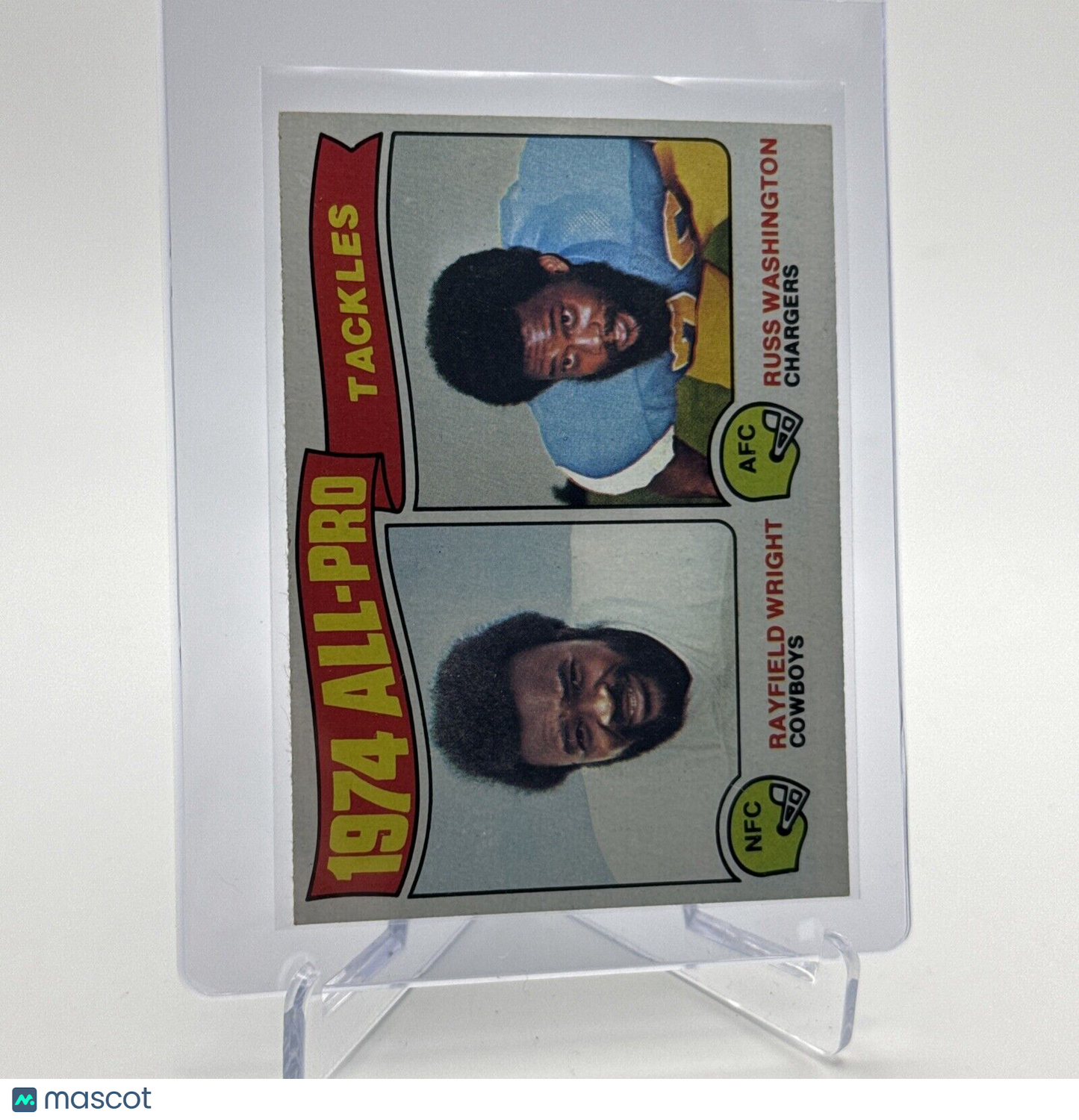 1975 Topps 1974 All-Pro Tackles Football Card #202 NM Quality #5 FREE SHIPPING