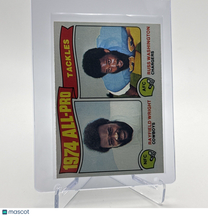 1975 Topps 1974 All-Pro Tackles Football Card #202 NM Quality #5 FREE SHIPPING