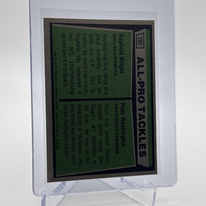 1975 Topps 1974 All-Pro Tackles Football Card #202 NM Quality #5 FREE SHIPPING