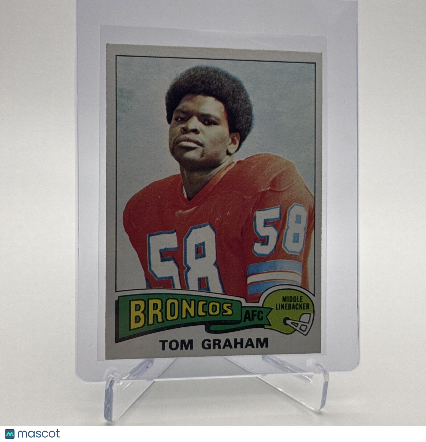 1975 Topps Tom Graham Football Card #239 NM Quality #2 FREE SHIPPING