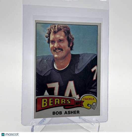 1975 Topps Bob Asher Football Card #11 NM Quality #5 FREE SHIPPING