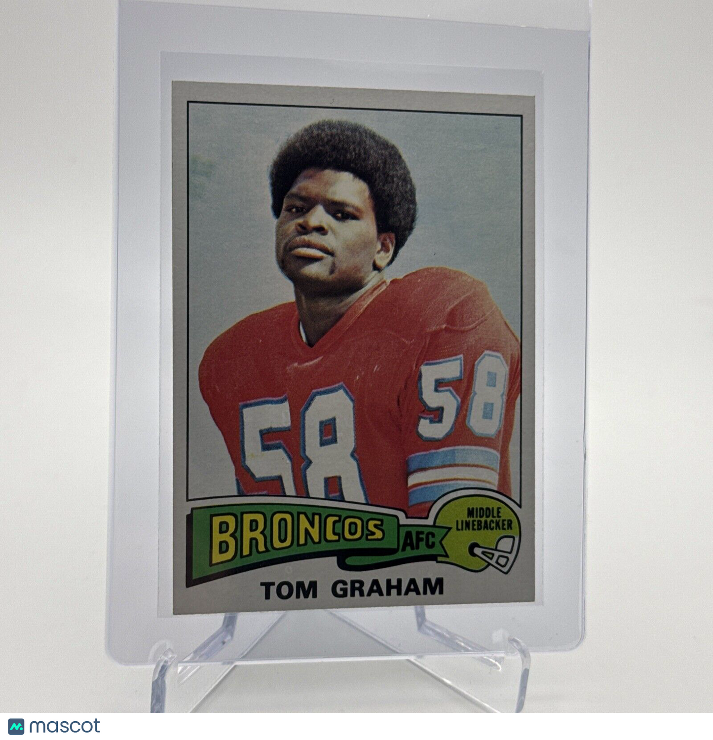 1975 Topps Tom Graham Football Card #239 NM Quality #3 FREE SHIPPING
